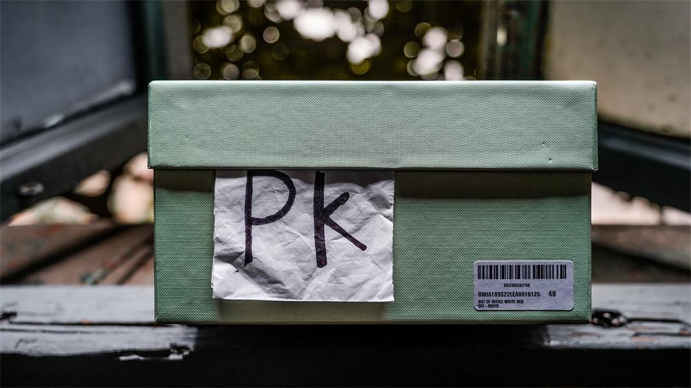 PK GOD OFF-WHITE Out Of Office White Red RETAIL MATERIALS READY TO SHIP